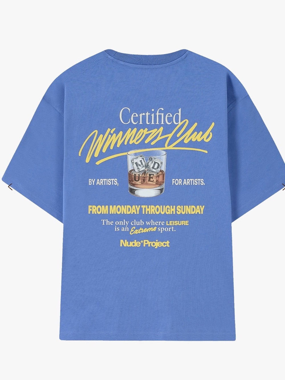 Nude Project Winners Club Short Sleeve Tee - Blue
